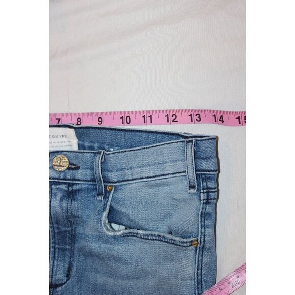 MCGUIRE High Rise J Raw Hem jeans Womens Size 28 - Picture 9 of 10